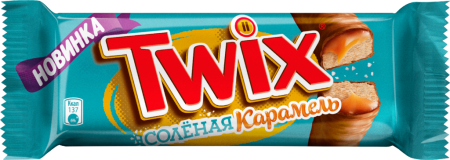 Батончик Twix Соленая карамель